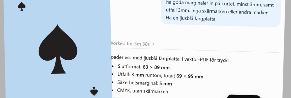 Skapa en kortlek med AI